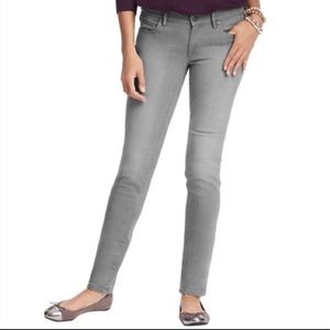 Loft Modern Skinny Jeans Gray